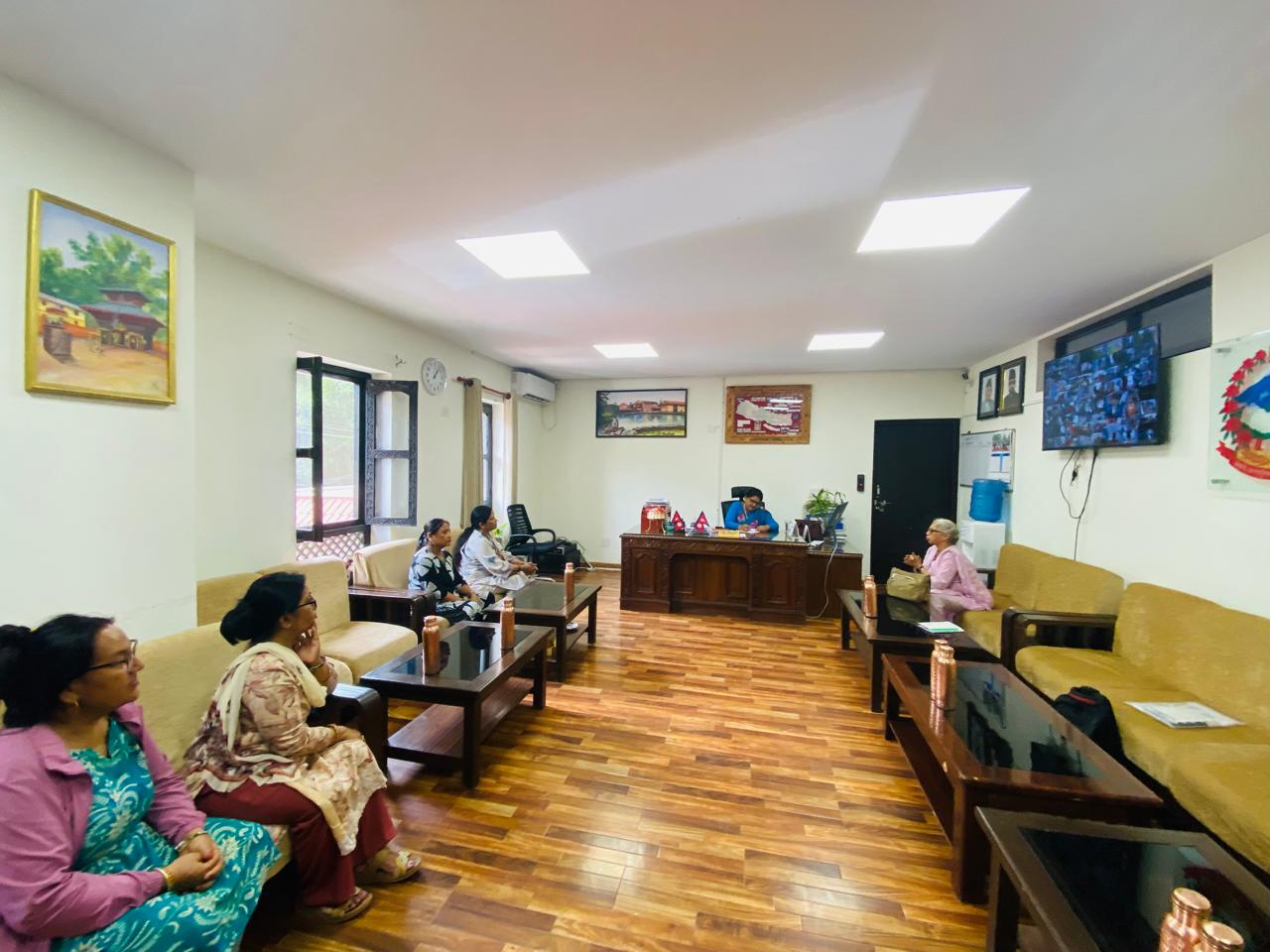 HBWCSN Holds Discussions with Godawari Municipality on Establishing a Front Desk for Home-Based Workers